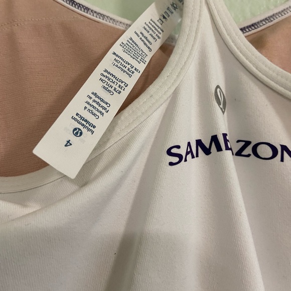 NWT Lululemon Power Y Top - Picture 8 of 10